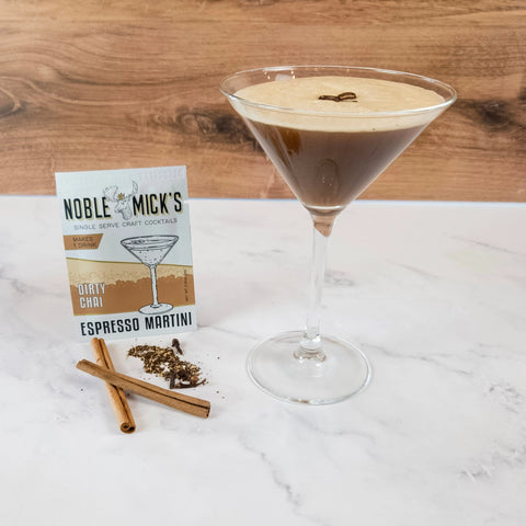 Noble Mick's Single Serve Craft Cocktail - Dirty Chai Espresso Martini