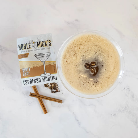 Noble Mick's Single Serve Craft Cocktail - Dirty Chai Espresso Martini