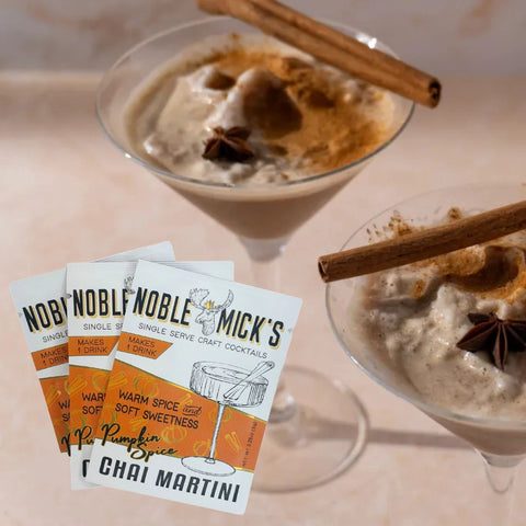 Noble Mick's Single Serve Craft Cocktail - Pumpkin Spice Chai Martini