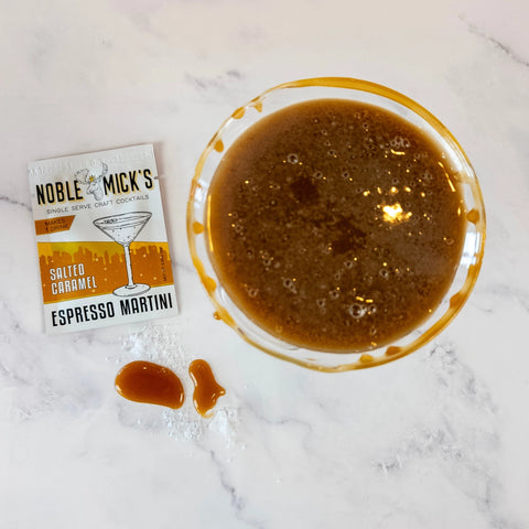 Noble Mick's Single Serve Craft Cocktail - Salted Caramel Espresso Martini