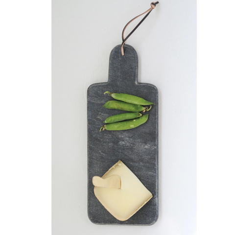 Noir Marble Cheese/Cutting Board