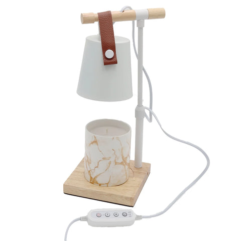 Nordic Candle Warmer Lamp - White