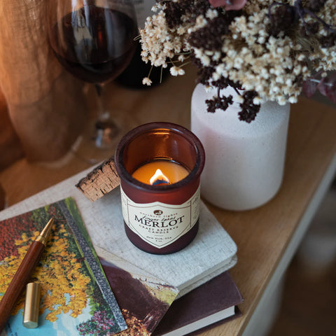 Northern Lights Cocktail Inspired Candle - Finger Lakes Merlot