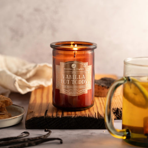 Northern Lights Cocktail Inspired Candle - Vanilla Hot Toddy