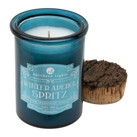 Northern Lights Cocktail Inspired Candle - Winter Aperol Spritz