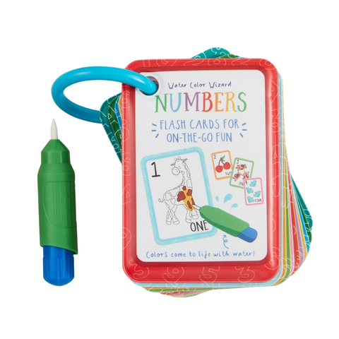 Numbers Water Flash Cards