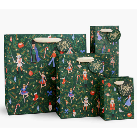 Nutcracker Medium Gift Bag - Rifle Paper Co