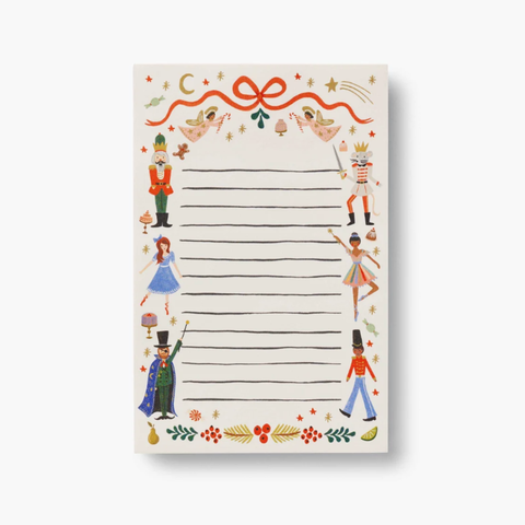 Nutcracker Notepad - Rifle Paper Co