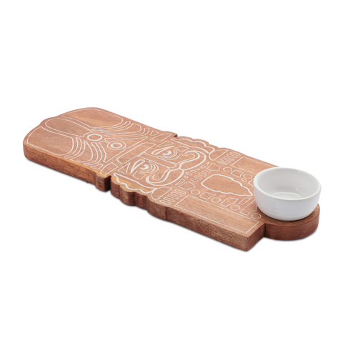 Nutcracker Platter + Dip Bowl