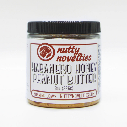 Nutty Novelties Habanero Honey Peanut Butter, 8 oz.