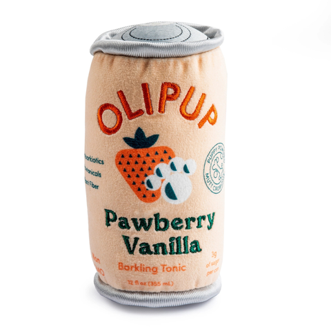 Olipup Squeaker Dog Toy - Pawberry Vanilla