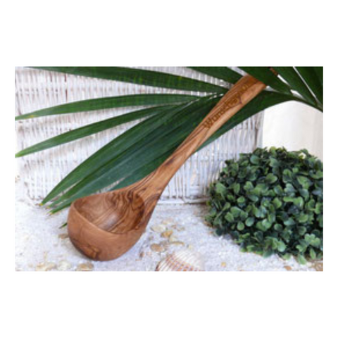 Olive Wood Ladle, 9.8"