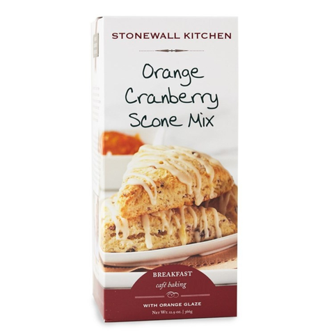 Orange Cranberry Scone Mix with Orange Glaze - Stonewall Kitchen