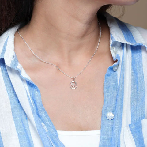 Orbit Pearl Necklace - Boma