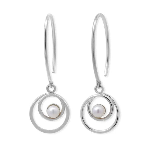 Orbit Pearl Earrings - Boma