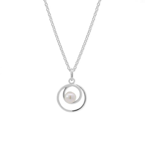 Orbit Pearl Necklace - Boma