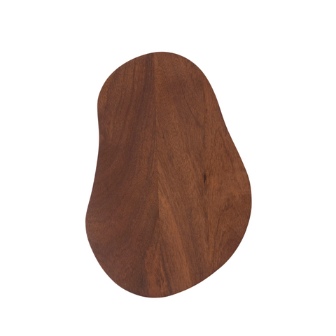 Organic Shaped Cheese/Cutting Board - Walnut