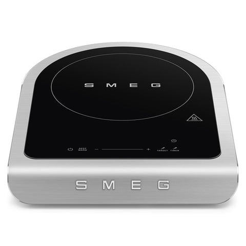 SMEG Contemporary Portable Induction Cooker, Matte White