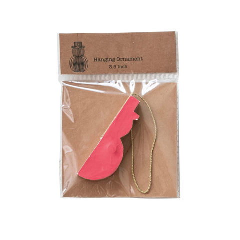 Folding Honeycomb Snowman Ornament