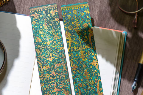 Paperblanks® Emerald Flower Bookmark