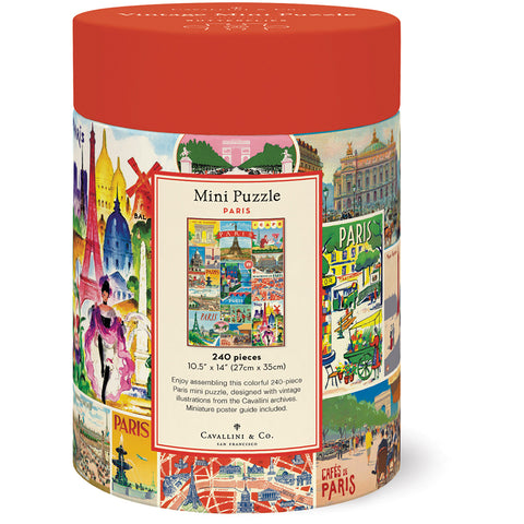 Paris Mini Puzzle - Cavallini