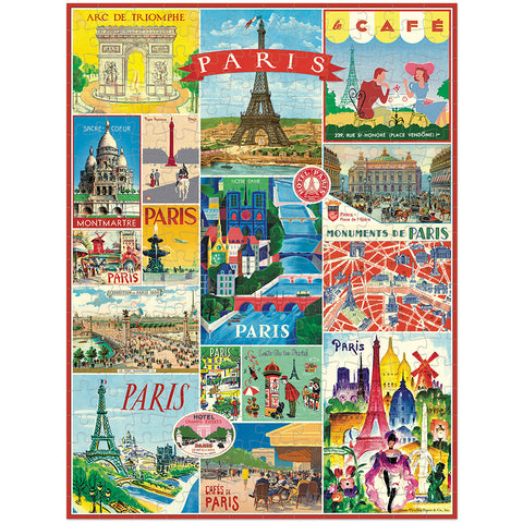 Paris Mini Puzzle - Cavallini