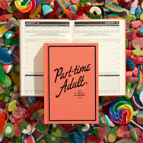 Part-Time Adult Undated Daily Planner