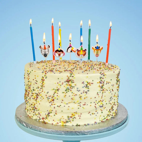 Party Animals Birthday Candles