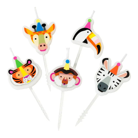 Party Animals Birthday Candles