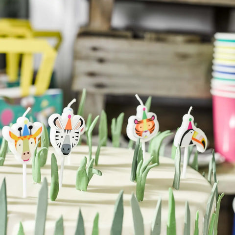 Party Animals Birthday Candles