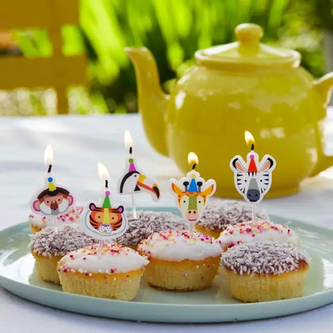 Party Animals Birthday Candles