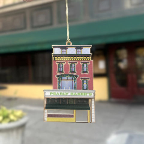 Pearly Baker's Alehouse Ornament, 2.5" x 4"