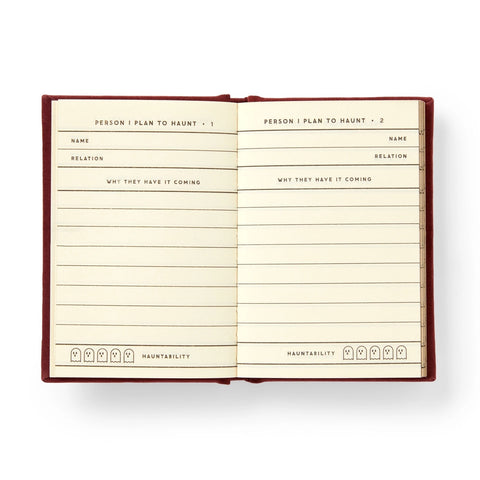 People I Plan To Haunt - Tiny Diary