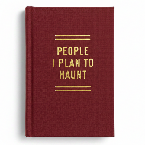 People I Plan To Haunt - Tiny Diary