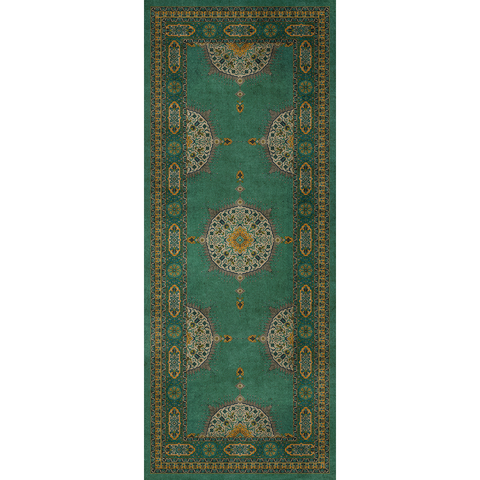 Persian Bazaar - Tabriz "Avesta" Vinyl Floorcloth - Spicher & Co.