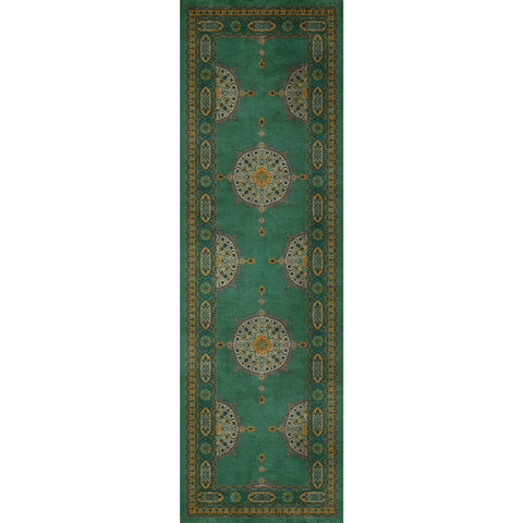 Persian Bazaar - Tabriz "Avesta" Vinyl Floorcloth - Spicher & Co.