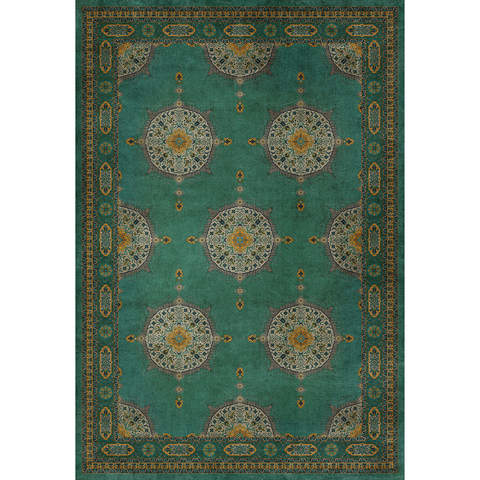 Persian Bazaar - Tabriz "Avesta" Vinyl Floorcloth - Spicher & Co.