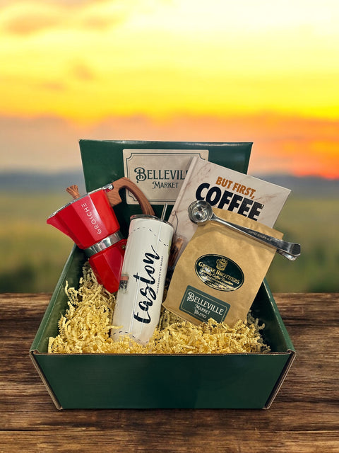 The Belleville Rise and Shine Coffee Gift Box