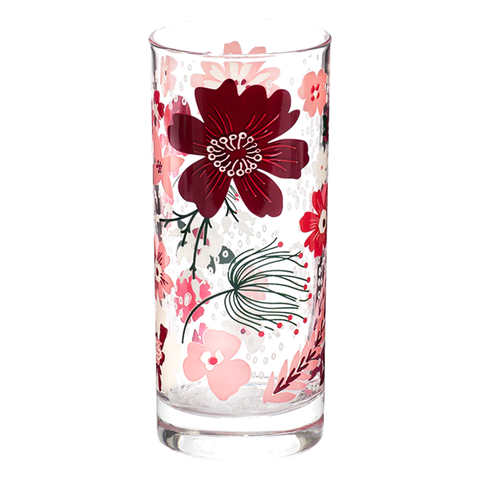 Pink Garden - Highball Glass by Fishs Eddy
