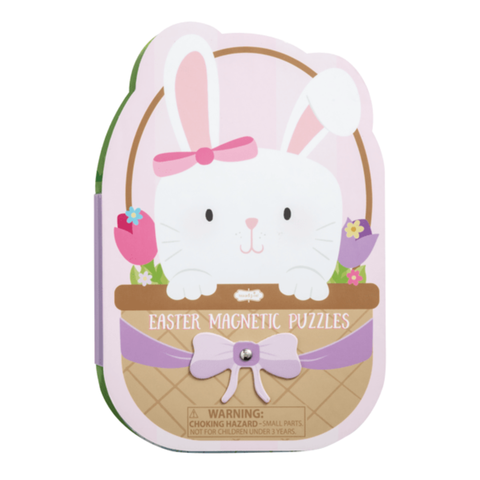 Pink Magnetic Easter Puzzle Book