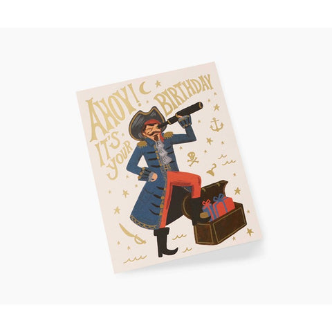 Pirate Birthday Card - Rifle Paper Co