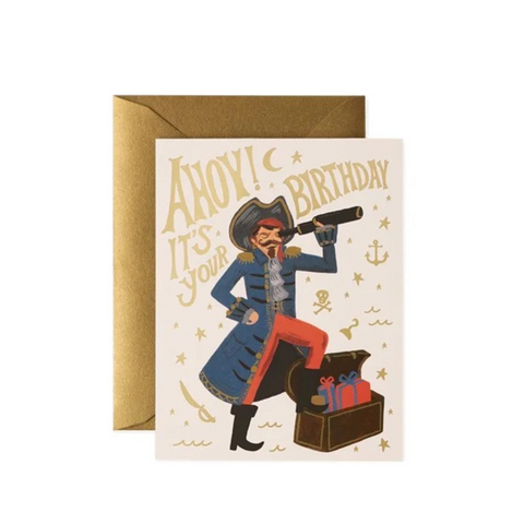 Pirate Birthday Card - Rifle Paper Co