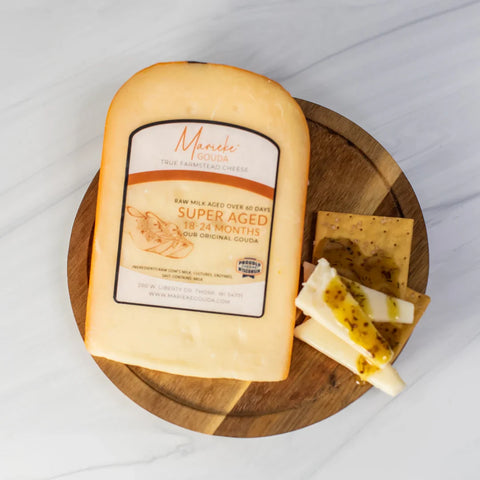 Marieke Raw Milk Plain Super Gouda (18-24 months) - Keystone Cheese