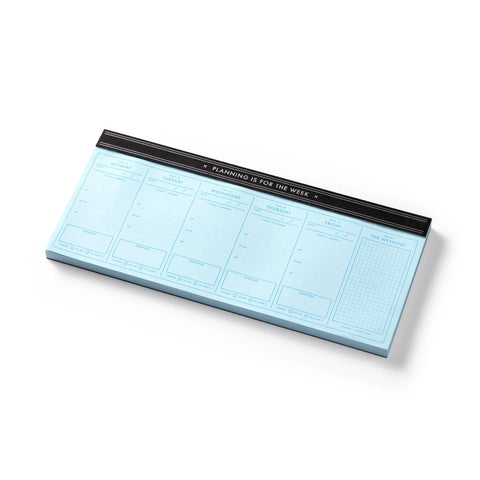 Planning Is For the Week Weekly Planner Pad