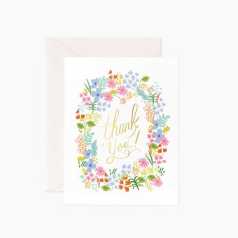 Prairie Thank You Card - Rifle Paper Co