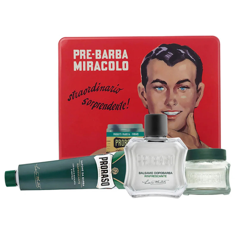 Proraso Vintage Gino Gift Tin - Refreshing