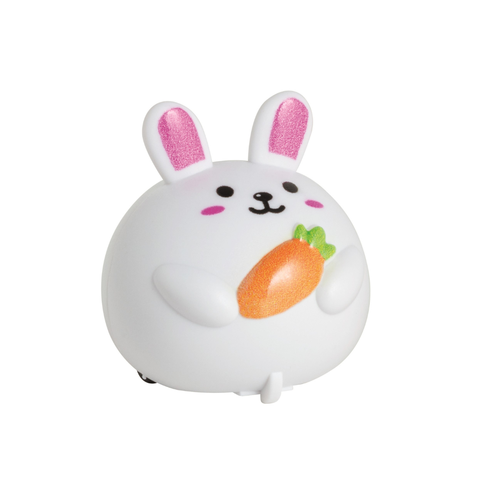 Pull-Back Racer, White Bunny