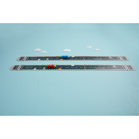 Race Car Jumbo Track Floor Puzzle