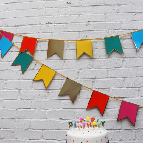 Rainbow Happy Birthday Candles
