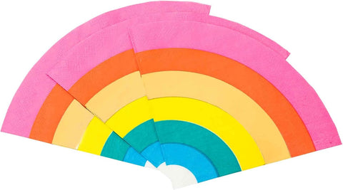 Rainbow Shaped Paper Napkins